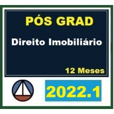 Pós Graduação - Direito Imobiliário - Turma 2022.1 - 12 meses (CERS 2022)